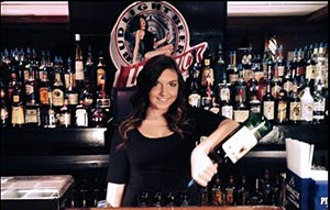 Lear behind an actual bar the Albany New York Star Bartenders Institute!