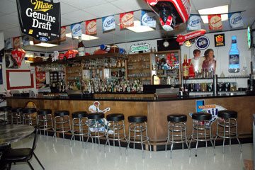 Main Classroom of the Professional Bartending Institute of Greensboro, North Carolina.