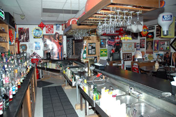 Main Classroom of the Professional Bartending Institute of Greensboro, North Carolina.