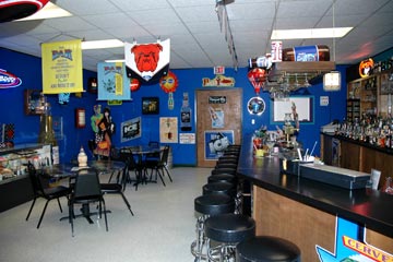 Main Classroom of the Professional Bartending Institute of Greensboro, North Carolina.