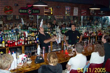 Actual photos of the Crescent bartending and gaming Schools.