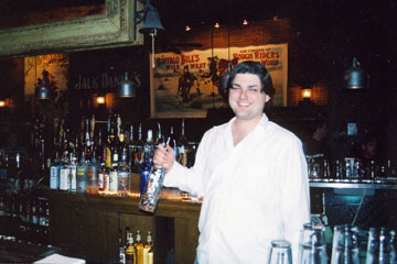 Graduate of our Nashville Bartending School taken on-the-job in Nashville!