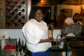 Graduate of our Nashville Bartending School taken on-the-job in Nashville!