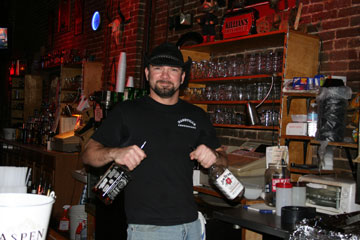 Graduate of our Nashville Bartending School taken on-the-job in Nashville!