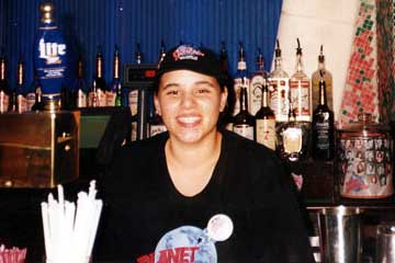 Graduate of our Nashville Bartending School taken on-the-job in Nashville!