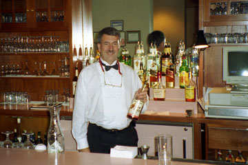 Graduate of our Nashville Bartending School taken on-the-job in Nashville!