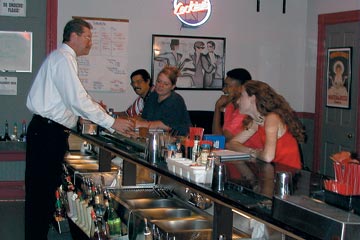 Learn behind an actual bar from our qualified instructors at our Newmarket, New Hampshire Bartending Shool.