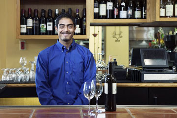 Lear behind an actual bar at our New Jersey bartending school, the Mixology Wine Institute of Cherry Hill, New Jersey!