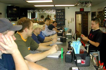 Learn bartending from our qualified instructors at the Professional Bartending Institute in Pittsburgh, Pennsylvania!