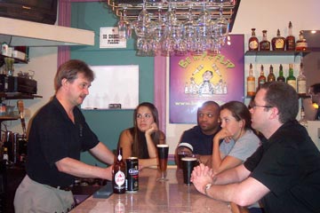 Learn behind an actual bar from our qualified instructors at the Florida Bartending School in Tampa, Florida!