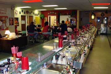 Actual classroom photos taken at the American Bartending School of Tampa, Florida.