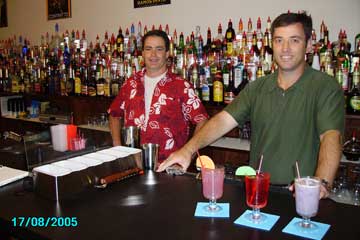 Learn bartending behind an actual bar at the Capitol Bartending School!