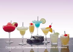 Learn how to professionally prepare over 125 drinks at the Orlando Bartending School located in Altamonte Springs, Florida.