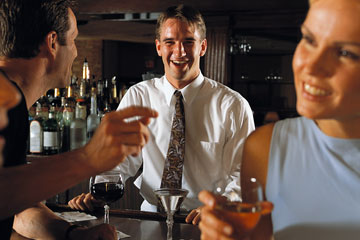 Lear behind an actual bar at our Philadelphia bartending school, the Mixology Wine Institute of Philadelphia, Pennsylvania!