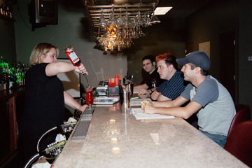 Learn behind an actual bar from our qualified instructors at the Professional Bartending School.